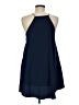 Ro & De 100% Polyester Solid Blue Casual Dress Size M - photo 2