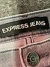 Express Jeans Chevron-herringbone Gray Jeans Size 6 - photo 7