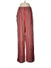 Topshop Stripes Red Casual Pants Size 6 - photo 1
