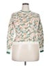 Unbranded Floral Ivory Pullover Sweater Size 2X (estimated) - photo 1