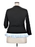 DAZY Black 3/4 Sleeve T-Shirt Size 2X Petite - photo 2