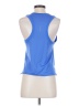 Nike 100% Polyester Blue Sleeveless T-Shirt Size S - photo 2