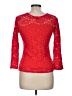 Peck & Peck Red 3/4 Sleeve Top Size M - photo 2