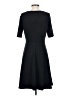 Lands' End Solid Black Casual Dress Size S - photo 2
