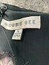 Robbie Bee Print Black Casual Dress Size XL - photo 7