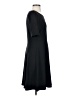 Lands' End Solid Black Casual Dress Size S - photo 4