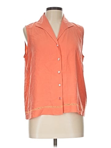 Anna and Frank Sleeveless Silk Top (view 1)