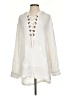 L Space Ivory Long Sleeve Blouse Size S - photo 1