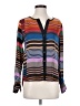 Trina Turk 100% Polyester Color Block Brown Long Sleeve Blouse Size P (petite) - photo 1