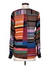 Trina Turk 100% Polyester Color Block Brown Long Sleeve Blouse Size P (petite) - photo 2