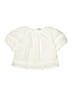 Crewcuts Ivory White Short Sleeve Blouse Size 14 - photo 1