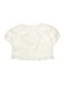 Crewcuts Ivory White Short Sleeve Blouse Size 14 - photo 2