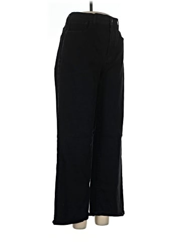Madewell The Perfect Vintage Wide-Leg Jean in Black Rinse Wash (view 1)