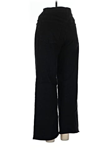 Madewell The Perfect Vintage Wide-Leg Jean in Black Rinse Wash (view 2)
