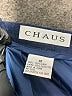Chaus 100% Polyester Solid Blue Denim Skirt Size 16 - photo 4