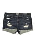 STUDIO BLUE Blue Denim Shorts Size 31 waist - photo 1