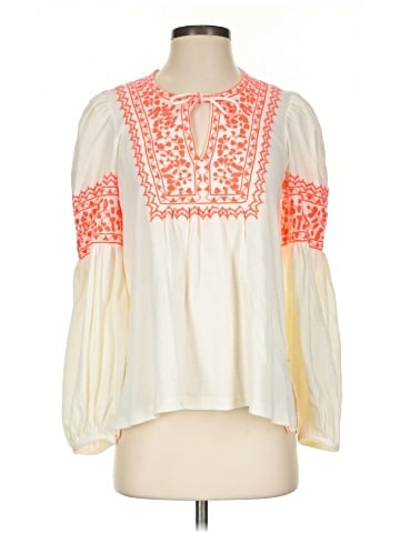 Maeve by Anthropologie 3/4 Sleeve T-Shirt (view 1)