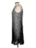 Carmen Marc Valvo 100% Polyester Stars Silver Cocktail Dress Size 4 - photo 5