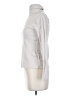Ann Taylor 100% Cotton Silver Turtleneck Sweater Size XS - photo 5