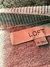 Ann Taylor LOFT Graphic Gray Pullover Sweater Size XS - photo 8