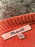 Madewell Orange Pullover Sweater Size XS - photo 7