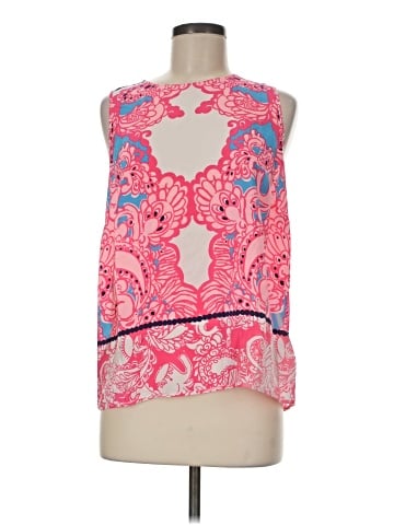 Lilly Pulitzer Sleeveless Silk Top (view 1)