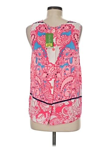 Lilly Pulitzer Sleeveless Silk Top (view 2)