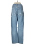AGOLDE 100% Cotton Hearts Blue Jeans Size 27 waist - photo 2
