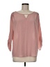 rue21 100% Polyester Pink 3/4 Sleeve Blouse Size M - photo 1