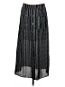 Moa Moa Chevron-herringbone Black Casual Skirt Size S - photo 1