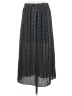 Moa Moa Chevron-herringbone Black Casual Skirt Size S - photo 2