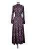 Boden Floral Pink Purple Casual Dress Size 6 - photo 2