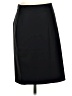 Banana Republic Solid Black Wool Skirt Size 2 (petite) - photo 1