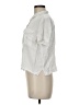 Alexander Jordan 100% Rayon White Short Sleeve Blouse Size M - photo 5