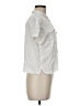 Alexander Jordan 100% Rayon White Short Sleeve Blouse Size M - photo 4