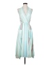Unbranded 100% Polyester Blue Cocktail Dress Size S - photo 1
