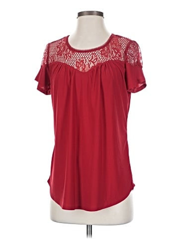 Perseption Concept Short Sleeve Blouse (view 1)