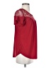 Perseption Concept Red Short Sleeve Blouse Size S - photo 4