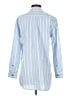 J. Peterman 100% Cotton Stripes Blue Long Sleeve Button-Down Shirt Size XS - photo 2