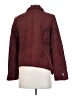 H&M 100% Polyester Burgundy Coat Size XS - photo 2