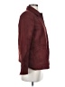 H&M 100% Polyester Burgundy Coat Size XS - photo 4