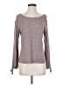 Jolie Gray Long Sleeve Top Size S - photo 1