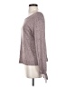 Jolie Gray Long Sleeve Top Size S - photo 5