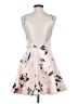 Keepsake 100% Polyester Floral Pink Cocktail Dress Size S - photo 2