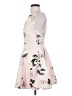 Keepsake 100% Polyester Floral Pink Cocktail Dress Size S - photo 5