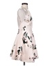 Keepsake 100% Polyester Floral Pink Cocktail Dress Size S - photo 4
