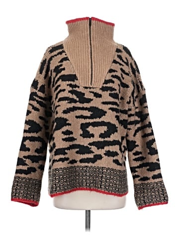 Aqua Pullover Sweater (view 1)