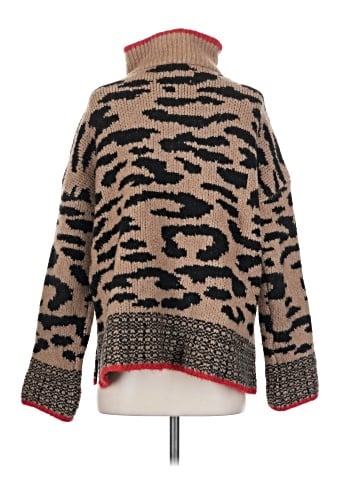 Aqua Pullover Sweater (view 2)