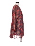 Free People 100% Polyester Paisley Red Casual Dress Size XS - photo 4