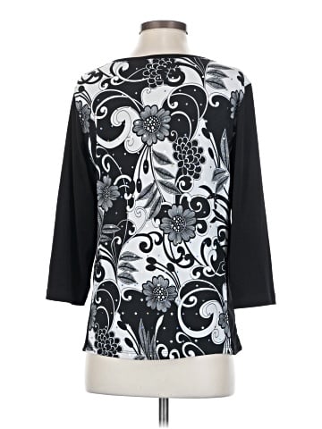 All Hours 3/4 Sleeve Top (view 2)